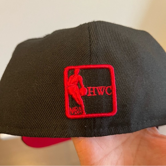 Golden State Warriors The City Baseball Cap Size 7 1/4 Hardwood Classics Black - Picture 3 of 7